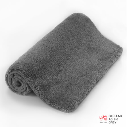 พรมเช็ดเท้าชุดห้องน้ำ 2 ชิ้น EXPRESS CARPET รุ่น AG8-6 ขนาด45X70 ซม.และ พรมรูปตัว U 50X60 ซม. หนา 20 มม. สีเทา _3