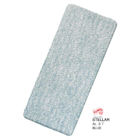 พรมเช็ดเท้ายาว EXPRESS CARPET รุ่น AL8-7 ขนาด50X120 ซม. หนา 20 มม. สีฟ้า _0