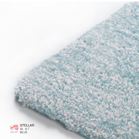 พรมเช็ดเท้ายาว EXPRESS CARPET รุ่น AL8-7 ขนาด50X120 ซม. หนา 20 มม. สีฟ้า _2