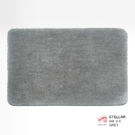 พรมเช็ดเท้าหน้าประตู EXPRESS CARPET รุ่น AM8-5 ขนาด45X70 ซม. หนา 20 มม. สีเทา _0