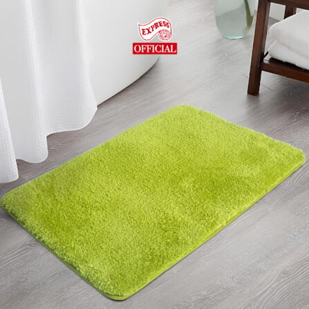 พรมเช็ดเท้าหน้าประตู EXPRESS CARPET รุ่น AM8-9 ขนาด45X70 ซม. หนา 20 มม. สีเขียว _1