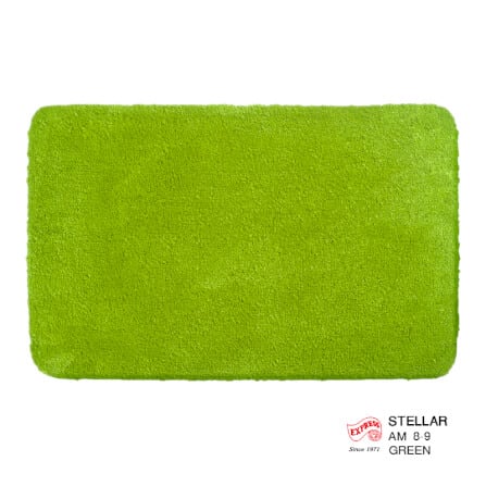 พรมเช็ดเท้าหน้าประตู EXPRESS CARPET รุ่น AM8-9 ขนาด45X70 ซม. หนา 20 มม. สีเขียว _0