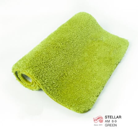 พรมเช็ดเท้าหน้าประตู EXPRESS CARPET รุ่น AM8-9 ขนาด45X70 ซม. หนา 20 มม. สีเขียว _3