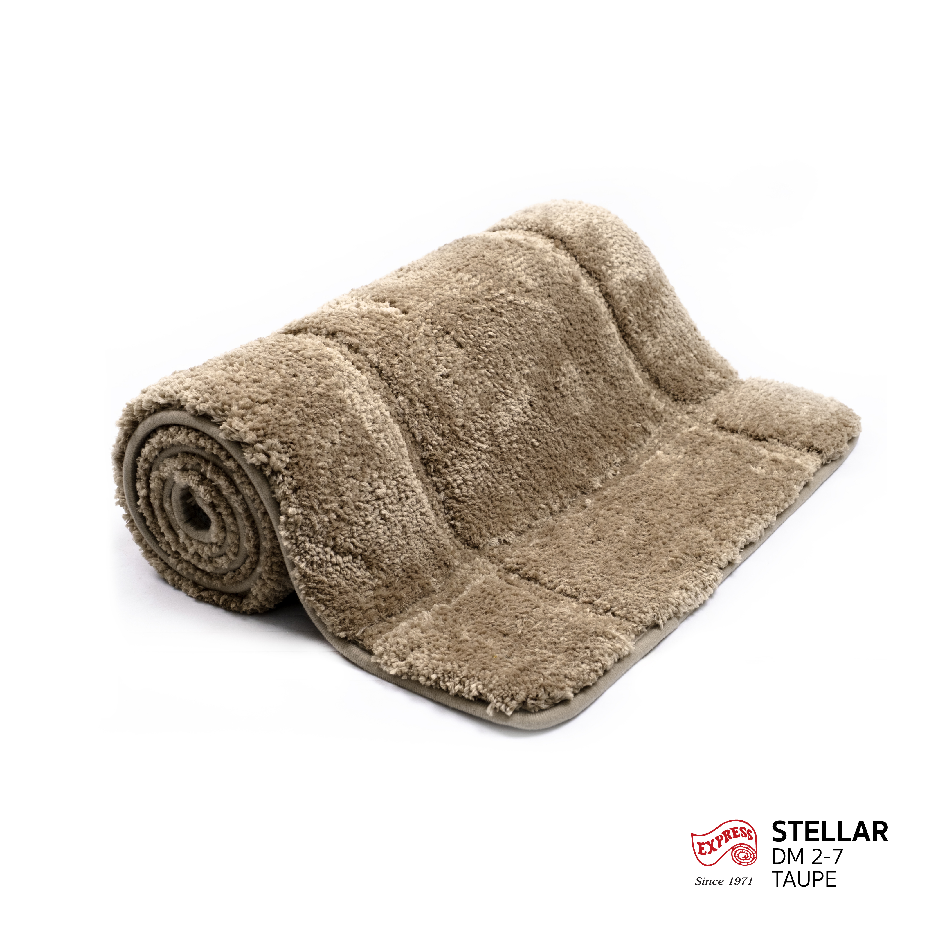 พรมเช็ดเท้ายาว EXPRESS CARPET รุ่น D2-7 ขนาด50X120 ซม. หนา 12-20 มม. สีโทป