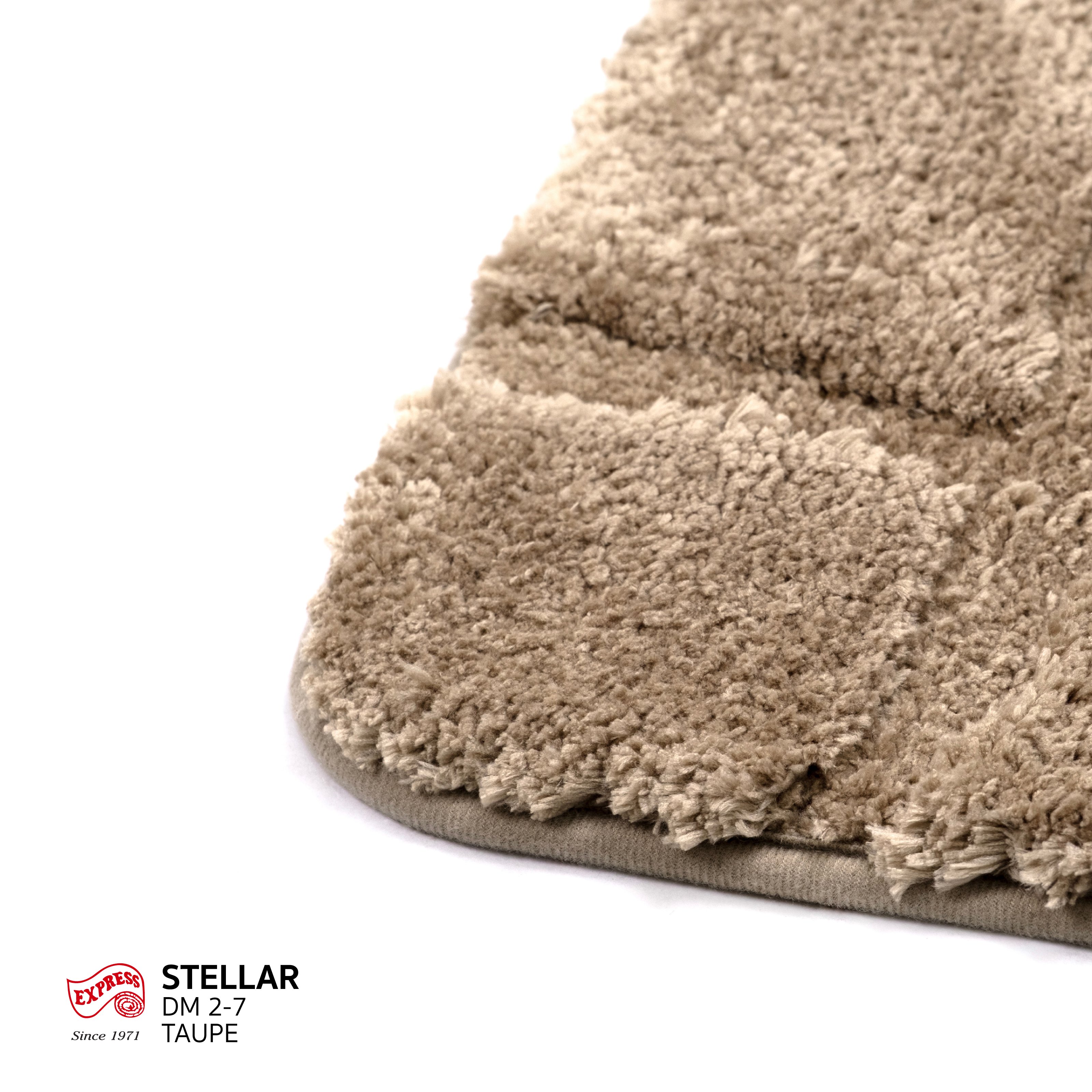 พรมเช็ดเท้าหน้าประตู EXPRESS CARPET รุ่น DM2-7 ขนาด45X70 ซม. หนา 12-22 มม. สีโทป