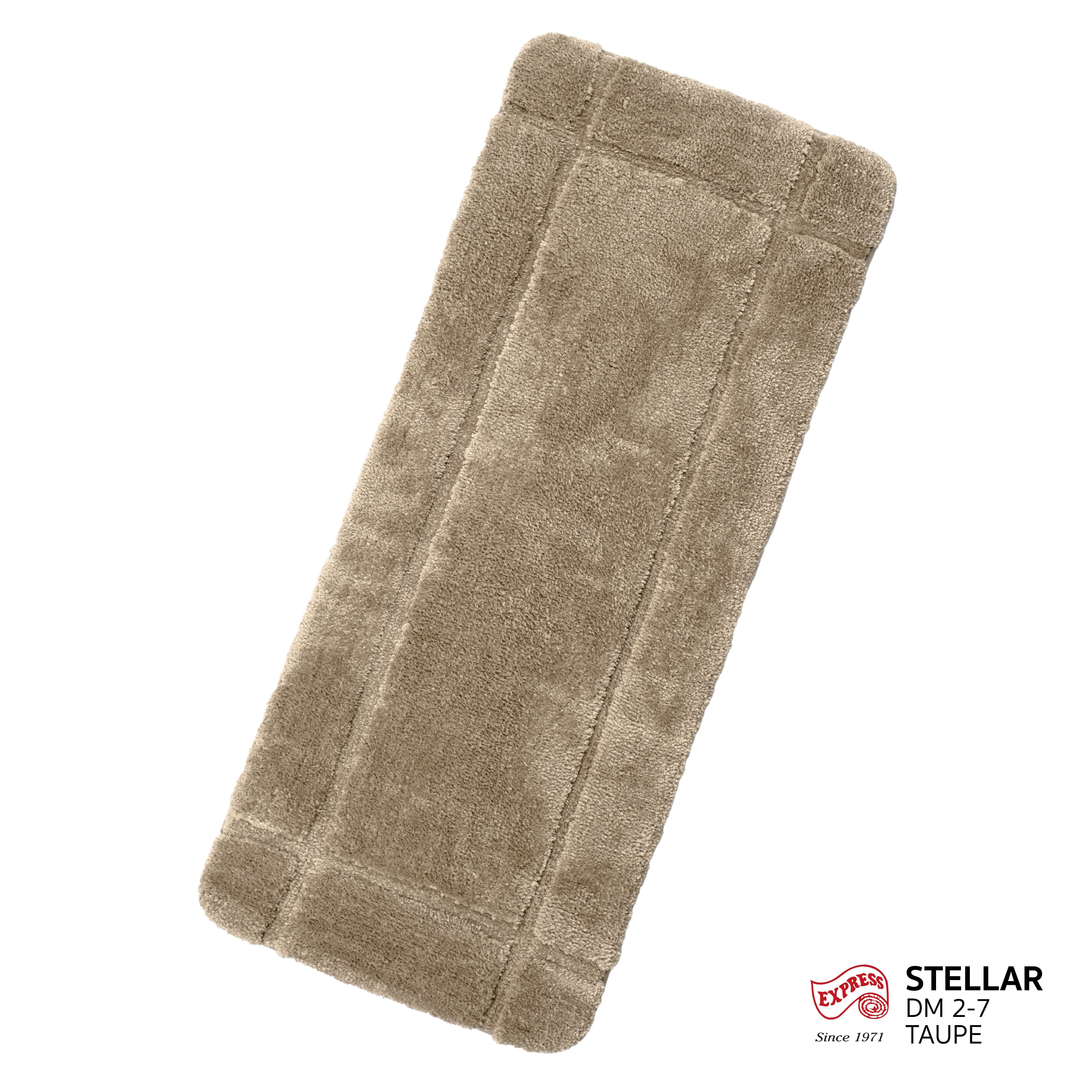 พรมเช็ดเท้ายาว EXPRESS CARPET รุ่น D2-7 ขนาด50X120 ซม. หนา 12-20 มม. สีโทป_0