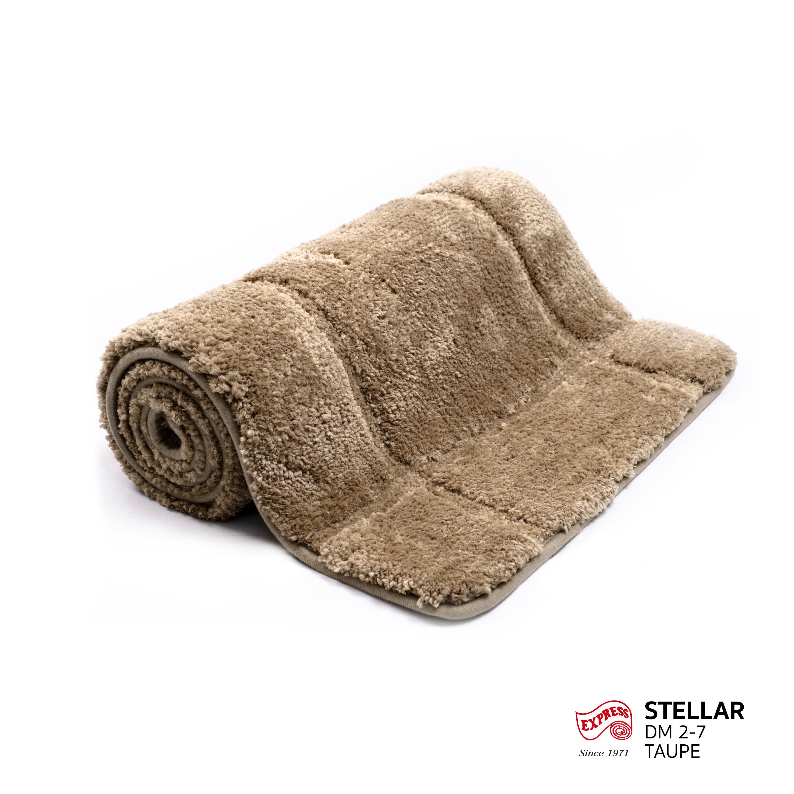 พรมเช็ดเท้าหน้าประตู EXPRESS CARPET รุ่น DM2-7 ขนาด45X70 ซม. หนา 12-22 มม. สีโทป_3