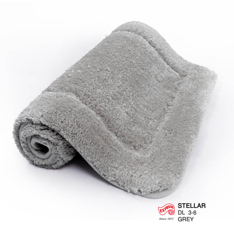 พรมเช็ดเท้ายาว EXPRESS CARPET รุ่น DL3-6 ขนาด50X120 ซม. หนา 12-20 มม. สีเทา 
