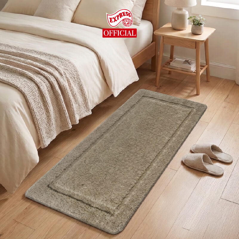 พรมเช็ดเท้ายาว EXPRESS CARPET รุ่น DL3-7 ขนาด50X120 ซม. หนา 12-20 มม. สีโทป 
