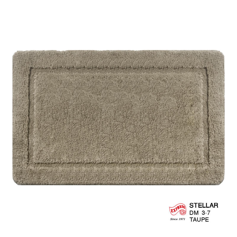 พรมเช็ดเท้าหน้าประตู EXPRESS CARPET รุ่น DM3-7 ขนาด45X70 ซม. หนา 12-20 มม. สีโทป 