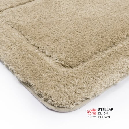 พรมเช็ดเท้ายาว EXPRESS CARPET รุ่น DL3-4 ขนาด50X120 ซม. หนา 12-20 มม. สีน้ำตาล _2