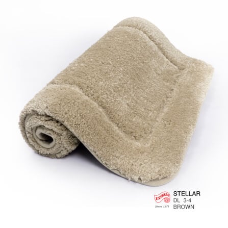 พรมเช็ดเท้ายาว EXPRESS CARPET รุ่น DL3-4 ขนาด50X120 ซม. หนา 12-20 มม. สีน้ำตาล _3