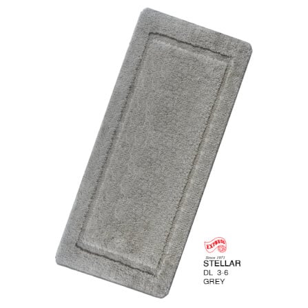 พรมเช็ดเท้ายาว EXPRESS CARPET รุ่น DL3-6 ขนาด50X120 ซม. หนา 12-20 มม. สีเทา _0