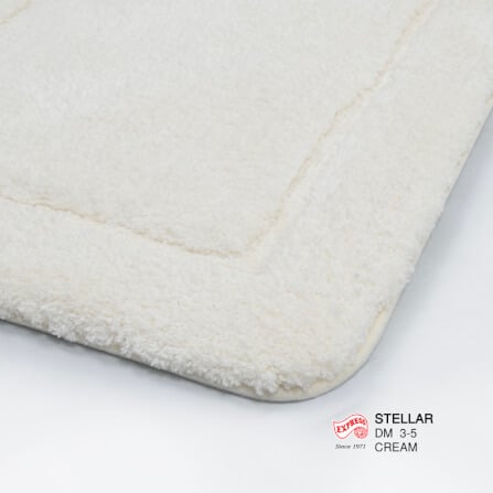 พรมเช็ดเท้าหน้าประตู EXPRESS CARPET รุ่น DM3-5 ขนาด45X70 ซม. หนา 12-20 มม. สีครีม _2