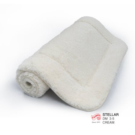 พรมเช็ดเท้าหน้าประตู EXPRESS CARPET รุ่น DM3-5 ขนาด45X70 ซม. หนา 12-20 มม. สีครีม _3