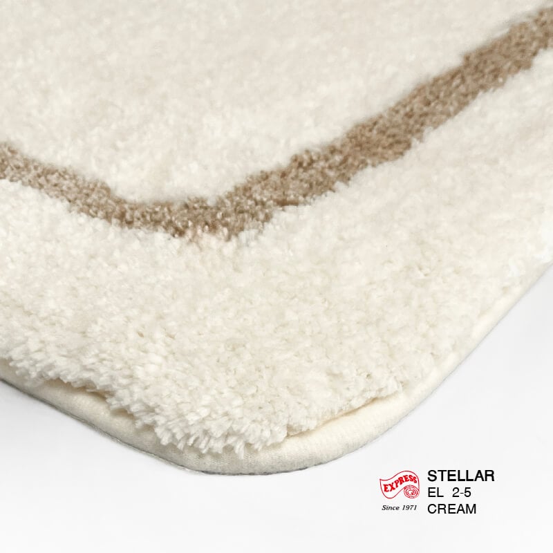 พรมเช็ดเท้ายาว EXPRESS CARPET รุ่น EL2-5 ขนาด50X120 ซม. หนา 20 มม. สีครีม 