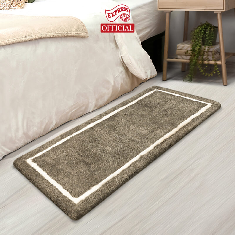 พรมเช็ดเท้ายาว EXPRESS CARPET รุ่น EL2-7 ขนาด50X120 ซม. หนา 20 มม. สีโทป 