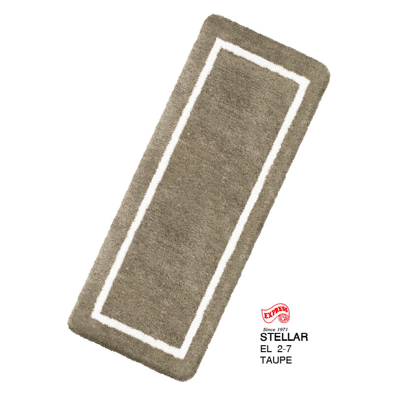 พรมเช็ดเท้ายาว EXPRESS CARPET รุ่น EL2-7 ขนาด50X120 ซม. หนา 20 มม. สีโทป 