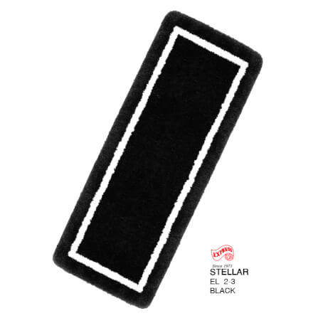 พรมเช็ดเท้ายาว EXPRESS CARPET รุ่น EL2-3 ขนาด50X120 ซม. หนา 20 มม. สีดำ _0