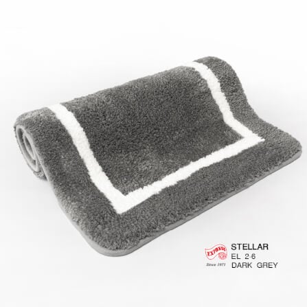 พรมเช็ดเท้ายาว EXPRESS CARPET รุ่น EL2-6 ขนาด50X120 ซม. หนา 20 มม. สีเทา _3