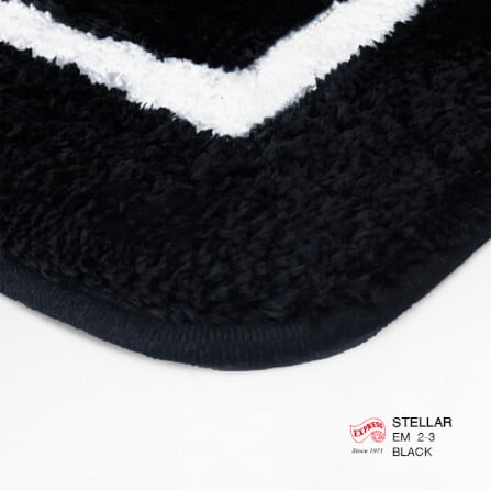 พรมเช็ดเท้าหน้าประตู EXPRESS CARPET รุ่น EM2-3 ขนาด45X70 ซม. หนา 20 มม. สีดำ _2