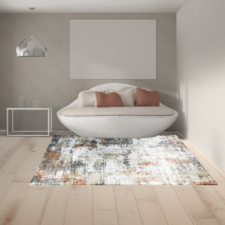 พรมปูพื้น EXPRESS CARPET รุ่น SCALA รหัส SC05 ขนาด 200X290 ซม.หนา 10 มม. สีน้ำตาล_4