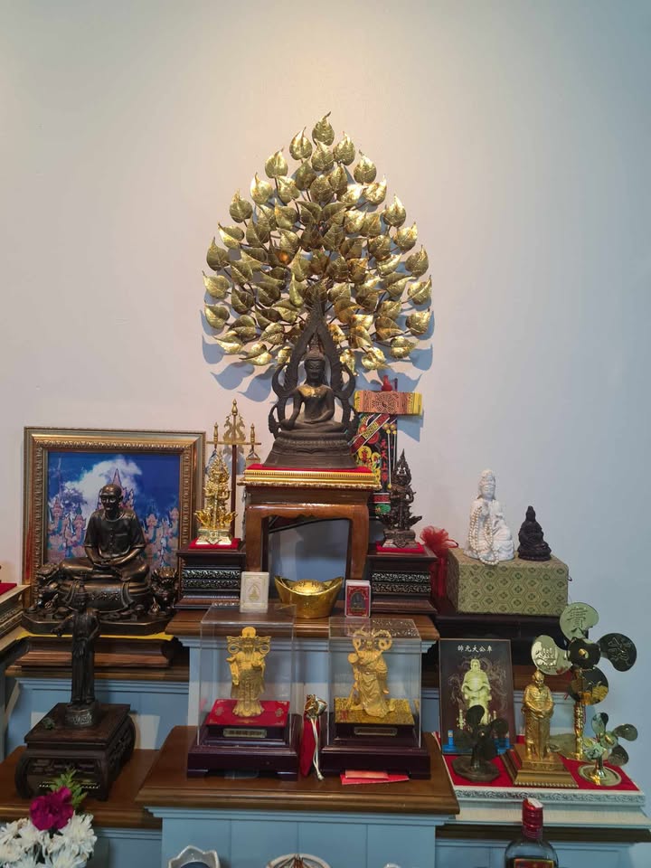 ของตกแต่งบ้าน อินทรักษ์ ต้นโพธิ์ทอง ทรัพย์เศรษฐี มินิ ขนาด 40X50X5 ซม. แฮนด์เมด_2