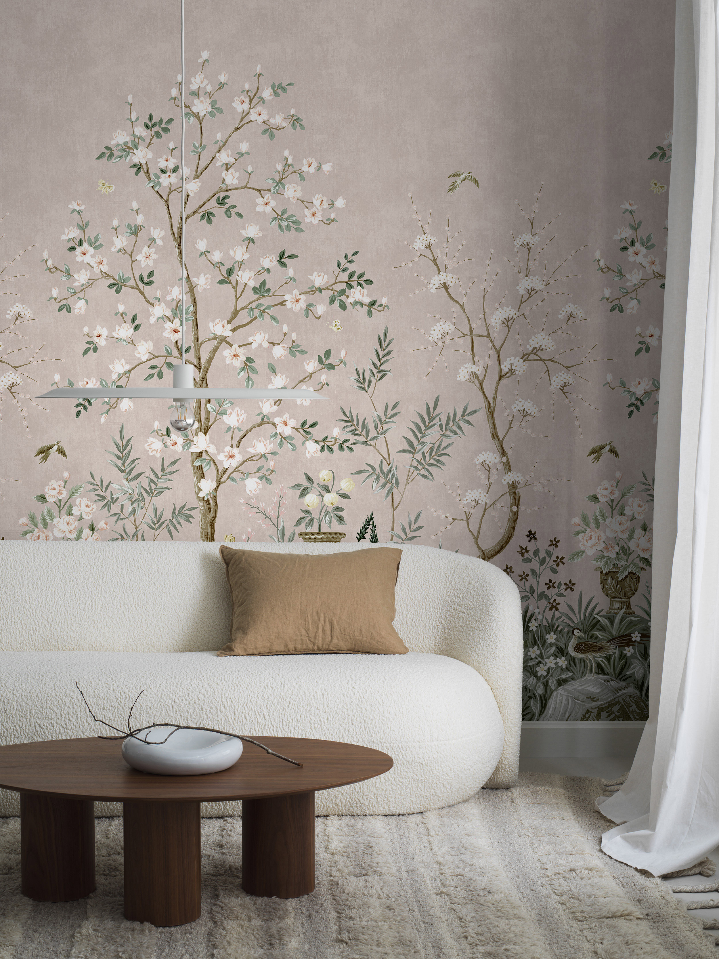 วอลเปเปอร์ OWLS WALLPAPERS ลาย MAGNOLIA GARDEN ขนาด 1.47 X 3.09 เมตร