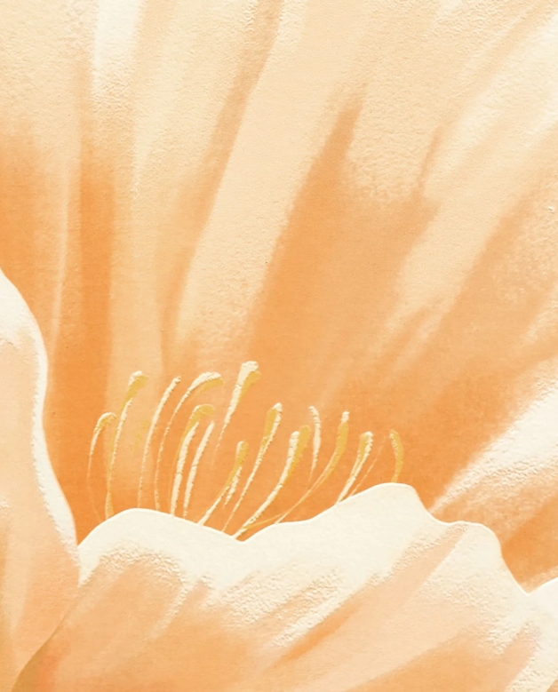 กรอบรูปฮวงจุ้ย OWLS WALLPAPERS GOLDEN TULIPS ขนาด 80X120CM_2