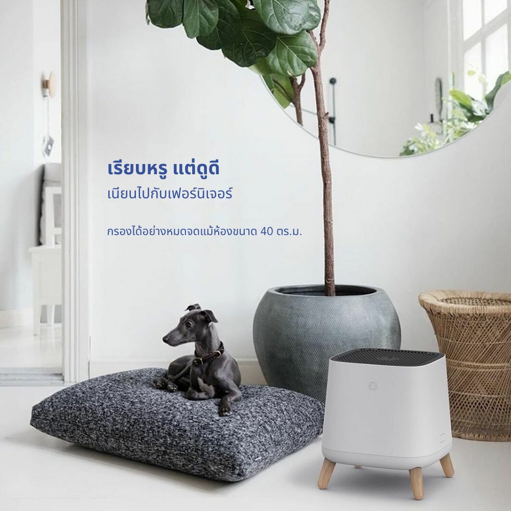 เครื่องฟอกอากาศ SMART AIR รุ่น THE SQAIR ขนาด 40 ตร.ม.