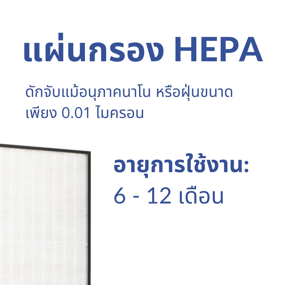 เครื่องฟอกอากาศ SMART AIR รุ่น BLAST MINI สำหรับห้อง 100 ตร.ม. ออฟฟิศและห้องขนาดใหญ่