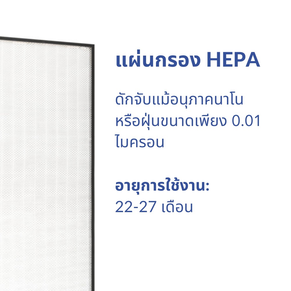 เครื่องฟอกอากาศ SMART AIR รุ่น BLAST ขนาดห้อง 150 ตร.ม. สำหรับออฟฟิศและห้องขนาดใหญ่