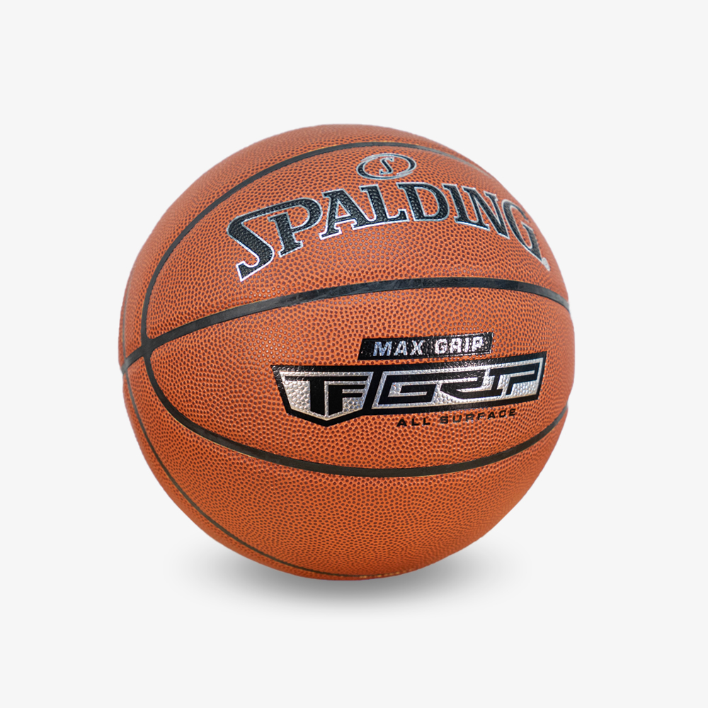 ลูกบาส SPALDING รุ่น MAX GRIP สินค้าใหม่ ลูกบาสเกตบอล หนัง PU, เบอร์ 7