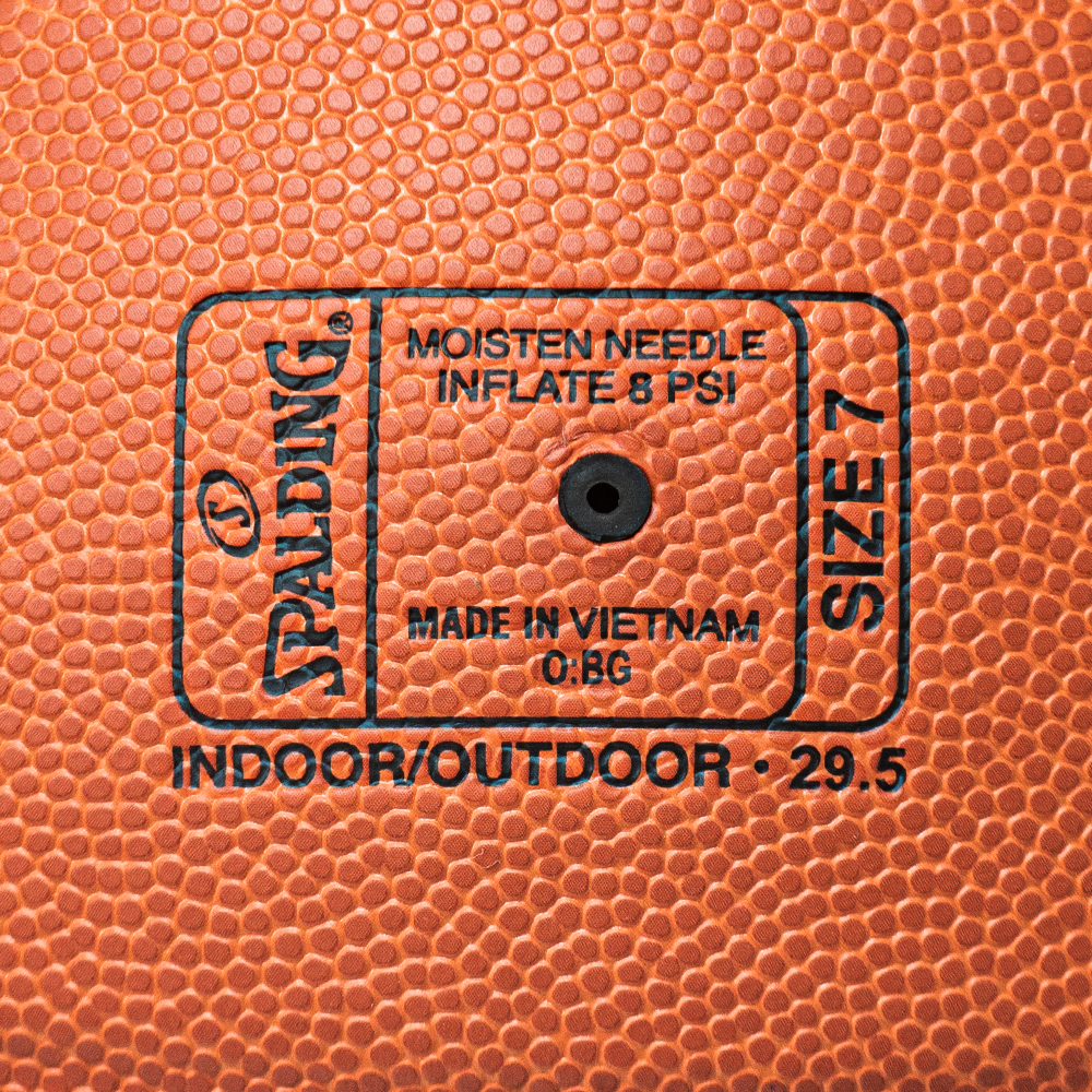 ลูกบาส SPALDING รุ่น REACT-250 ลูกบาสเกตบอล หนัง PU, เบอร์ 7
