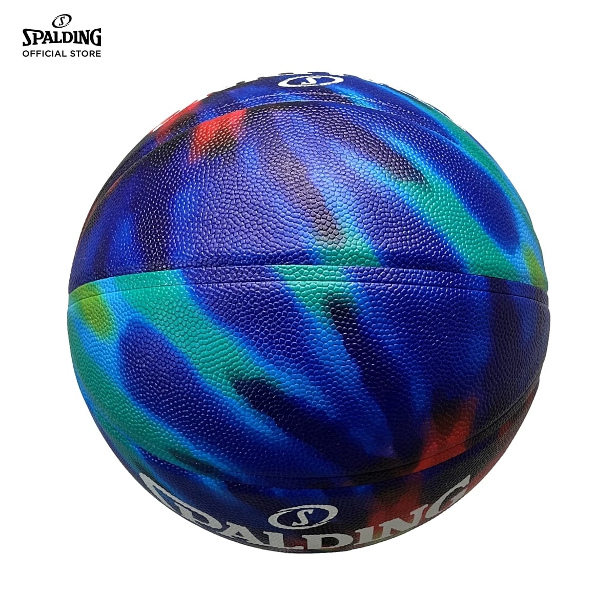 ลูกบาส SPALDING รุ่น ASCEND SERIES - RAINBOW ลูกบาสเกตบอล หนัง PU, เบอร์ 7_2