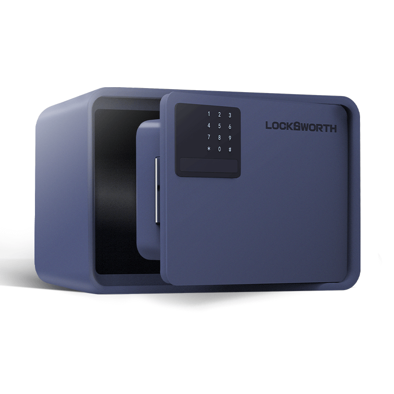 ตู้เซฟนิรภัย LOCKSWORTH VS4523-BL-01 20X31X20ซม. 4กก. ปลดล็อคด้วยรหัส สีน้ำเงิน