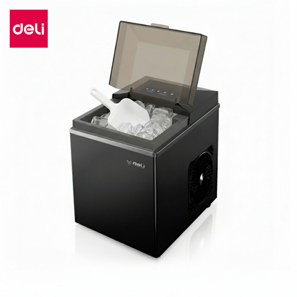 เครื่องทำน้ำแข็ง DELI LD666-BK-01 สีดำ_9