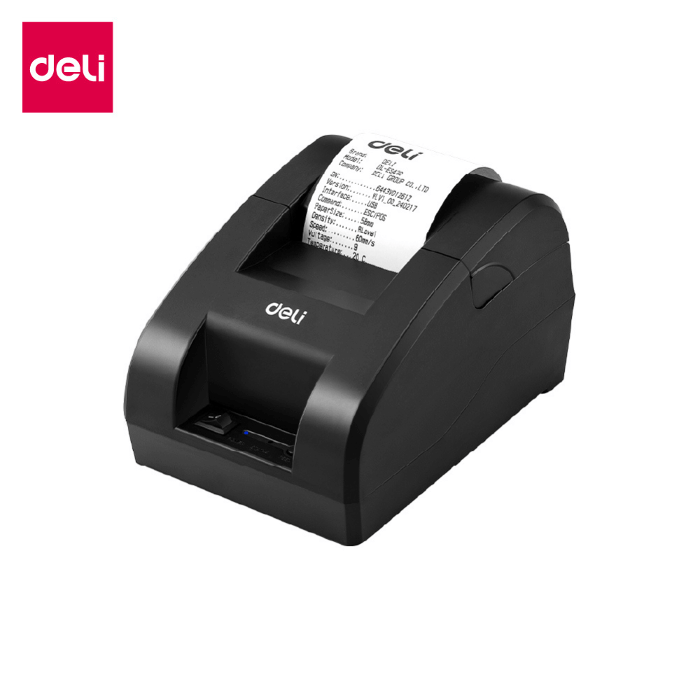 เครื่องพิมพ์ฉลากความร้อน  DELI ES420-BK-01 สีดำ