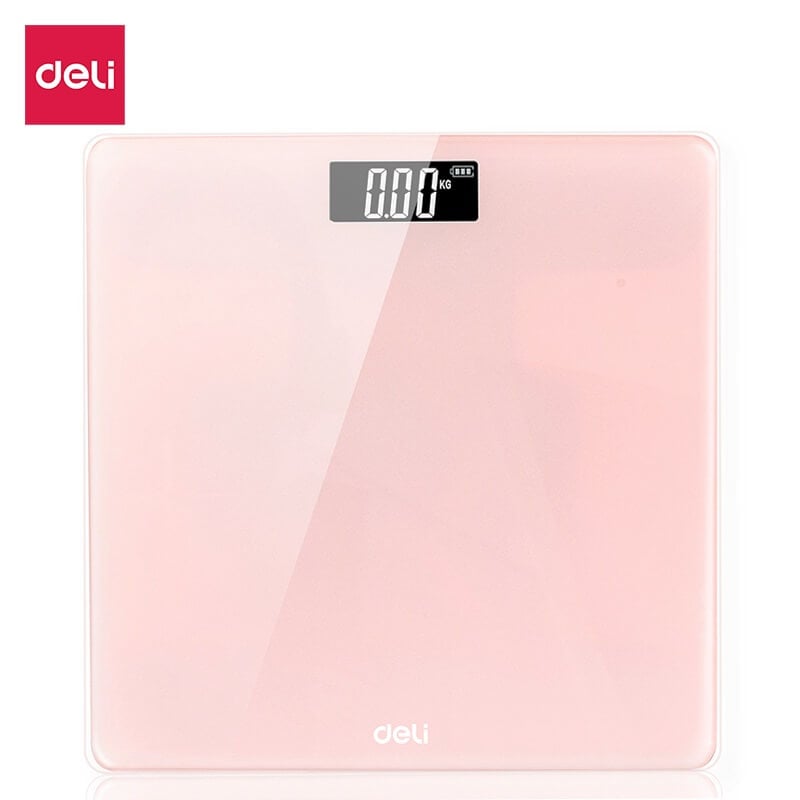 เครื่องชั่งน้ำหนัก DELI E86120-PK-01 สีชมพู_9