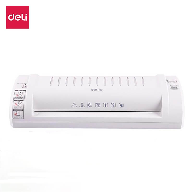 เครื่องเคลือบบัตร DELI E3894-EU-LGR-01 สีขาว (สำหรับ A3)