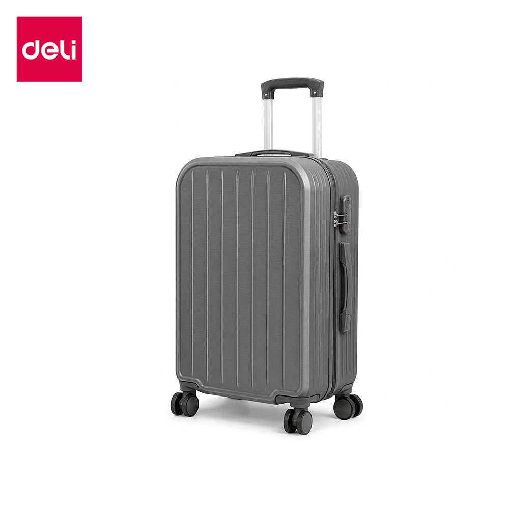 กระเป๋าเดินทางล้อลาก DELI EH1056-GR-24-01 24นิ้ว สีเทา_8