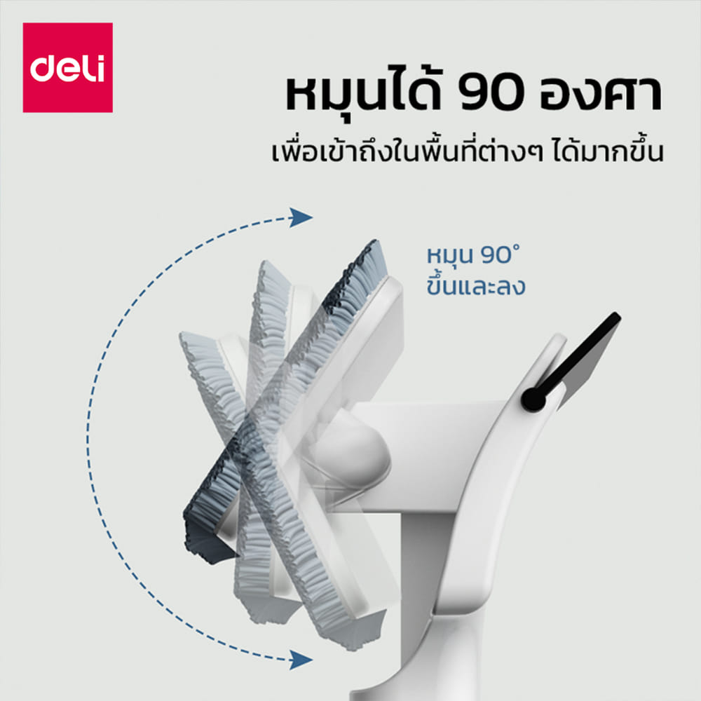 ไม้ม็อบสเปรย์ 2IN1 VUSIGN VS1034-WH-01 ถูพื้นและเช็ดกระจกได้