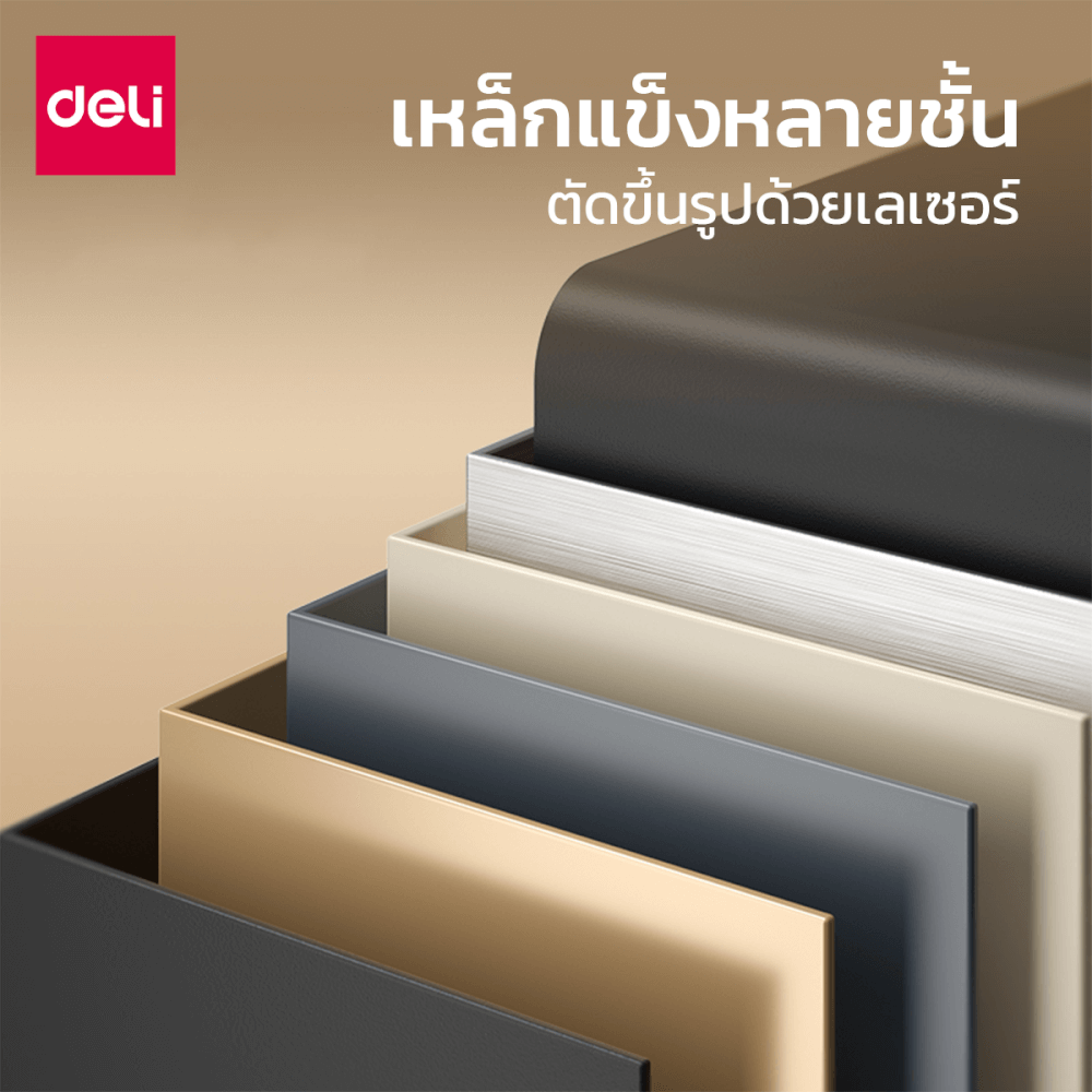 ตู้เซฟนิรภัย DELI AE681-Z-WH-01 สีขาว