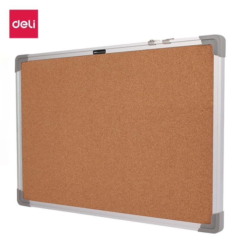 กระดานไม้ก๊อก DELI E39053-YL-01 60*90 ซม สีน้ำตาล_4
