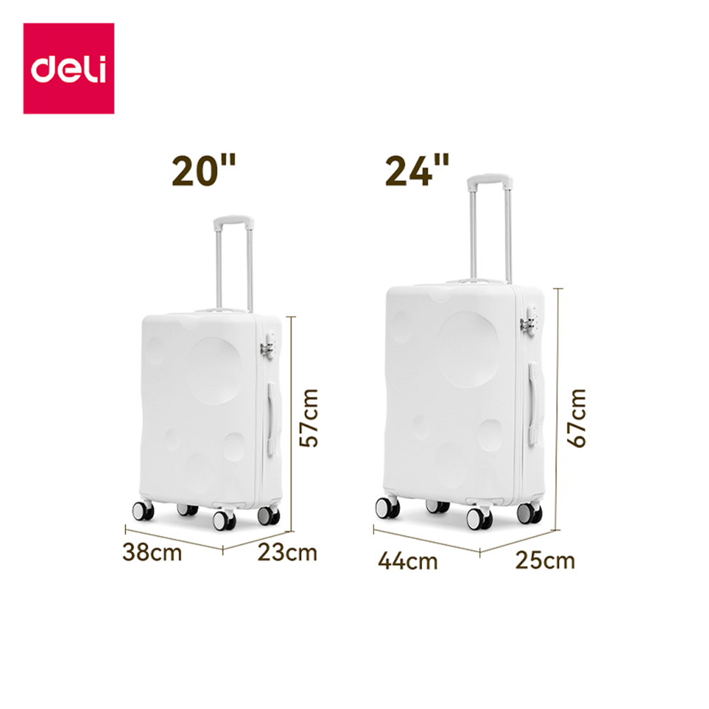 กระเป๋าเดินทางล้อลาก DELI EH1058-PK-20-01 20นิ้ว สีชมพู_6