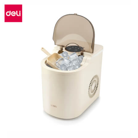 เครื่องทำน้ำแข็ง DELI LD668-BG-01 สีเบจ_0