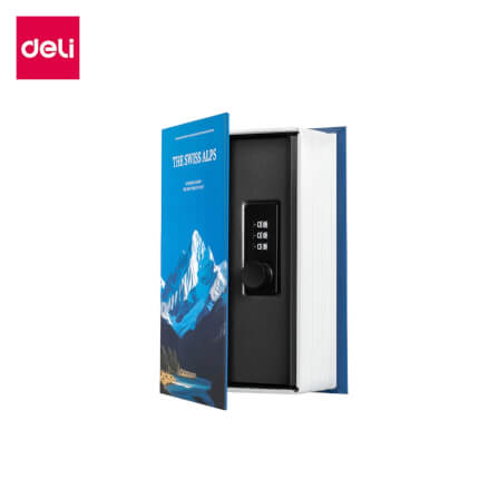 เซฟหนังสือ DELI VS4571-BL-01 ขนาด 5.5 X 15.5 X 24 ซม สีน้ำเงิน_0