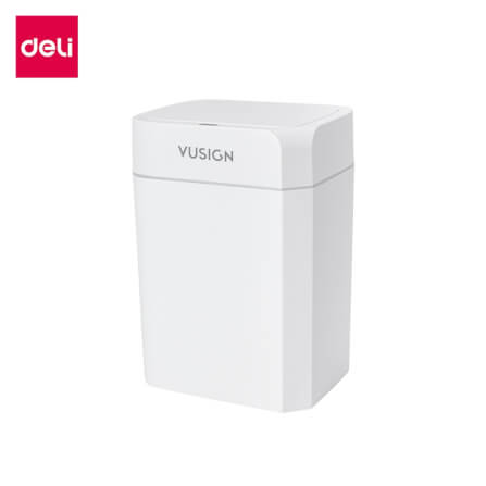 ถังขยะอัจฉริยะ VUSIGN VS1417-WH-01 18ลิตร สีขาว_0