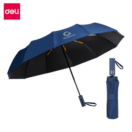 ร่มพับพกพา VUSIGN VS4086-DB-01 สีน้ำเงิน_0