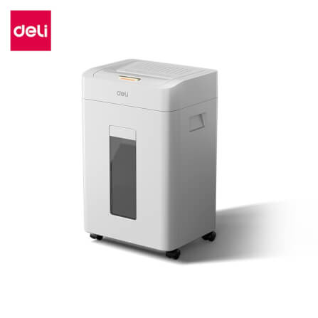 เครื่องทำลายเอกสาร DELI ET080-WH-01 20ลิตร สีขาว_0